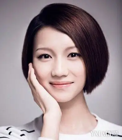 【图】时尚三七分波波头短发发型 瘦脸可爱超显气质