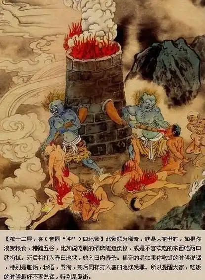 打入十八层地狱的是谁十八层地狱详细图解第1层拔舌地狱就要被关押135