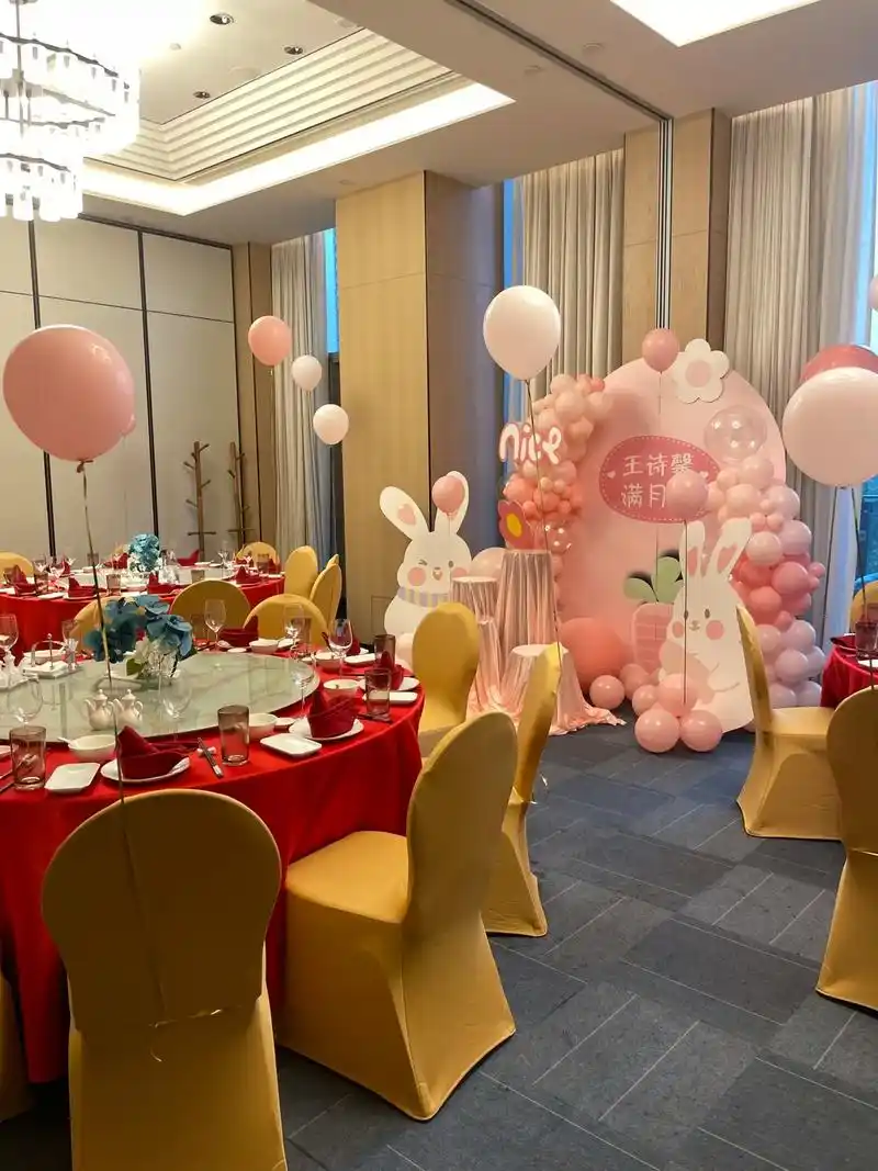 宝宝宴布置 #生日布置 #活动策划布置 #场景布置 #满月 - 抖音