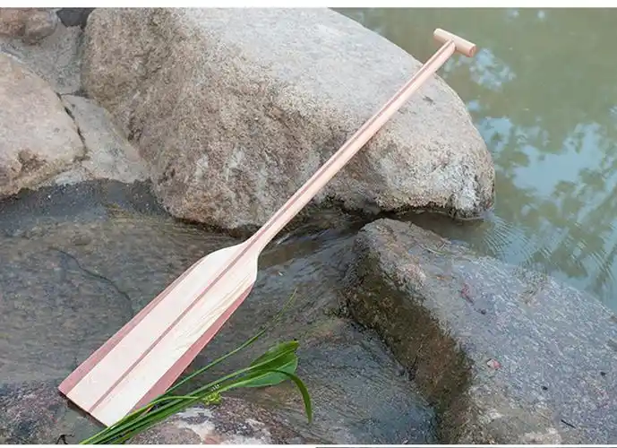 2米船桨划桨船浆划船的船浆手摇船桨道具木船桨 纯色款t1.