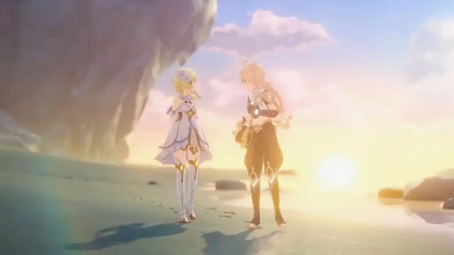 【原神】闲云传说过场动画(主空荧部分)