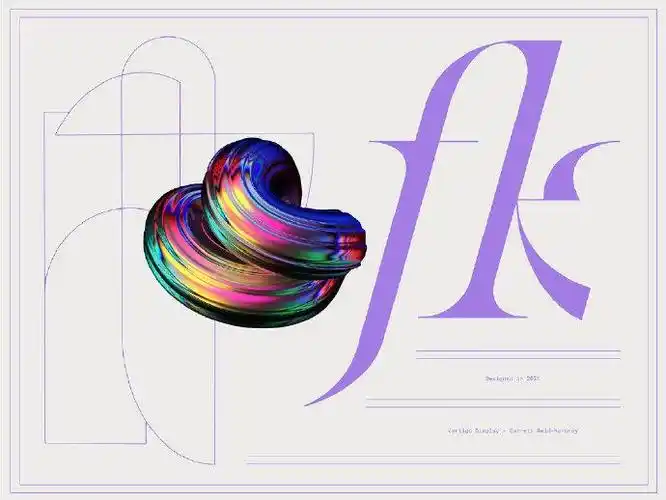 清新柔和的英文字体排版来自加拿大字体设计师barrettreidmaroney