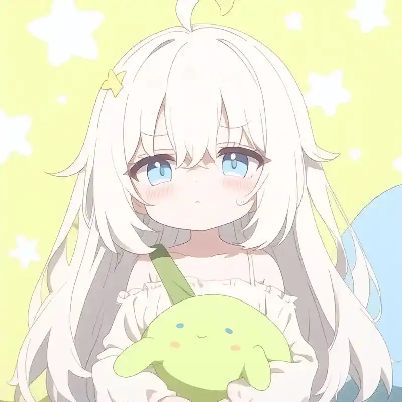 绿色系头像,可爱女生头像.#二次元 #动漫 #动漫女头 #女 - 抖音