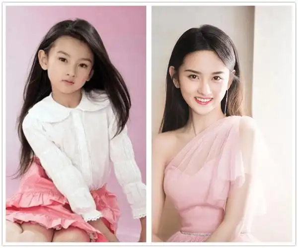 倪妮郭美女古力娜扎迪丽热巴和上面的那些人比,热巴小时候和现在的