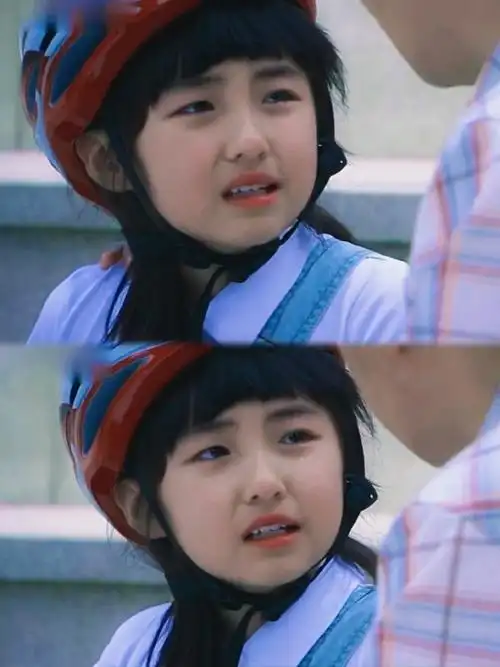 小时候的子枫妹妹#张子枫