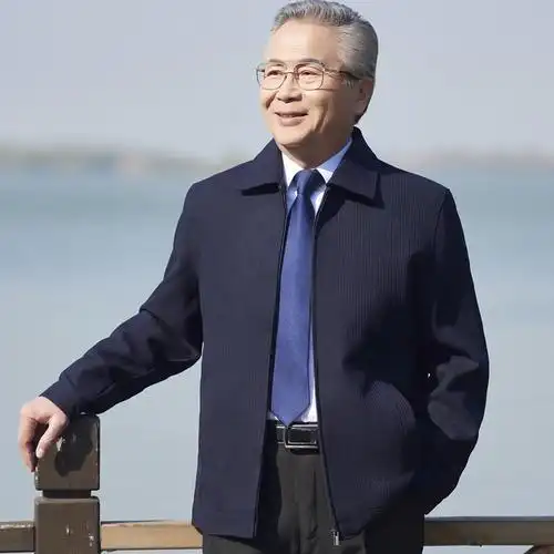 香港老爷车老人外套男春装60-70岁80爷爷秋季衣服中老年男装上衣爸爸
