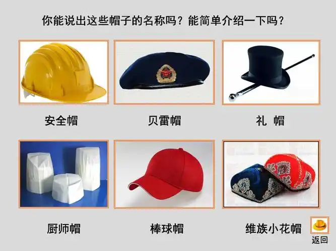 四,帽子的种类,作用和材质