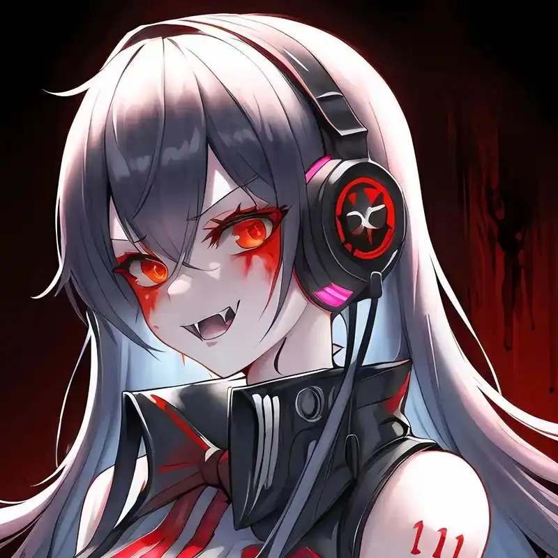 暗黑恶魔风头像 暗黑系,恶魔风,血色,酷酷的头像.关注私信我免费取图