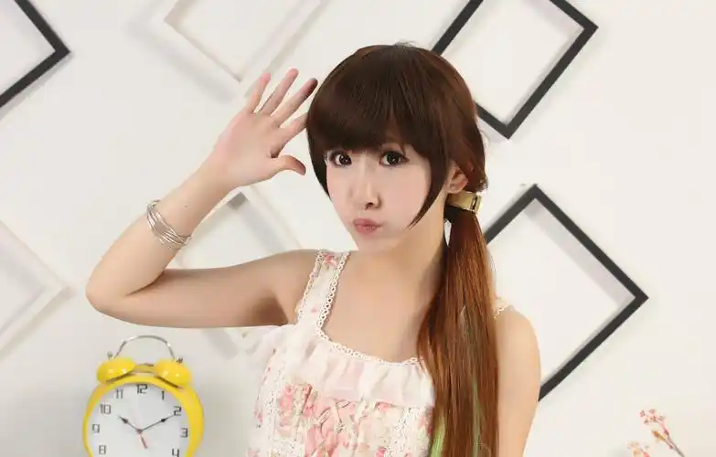 假发女自然逼真齐刘海隐形无痕带鬓角假发刘海片一刀齐刘海假发片