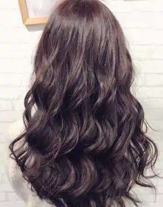 2022少女长发烫发发型图片