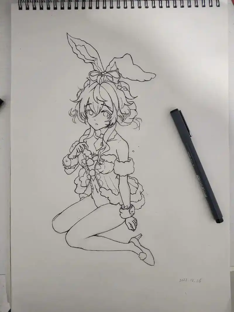 动漫临摹练习#手绘 #画渣进步史 #画渣日常 #动漫手绘  - 抖音