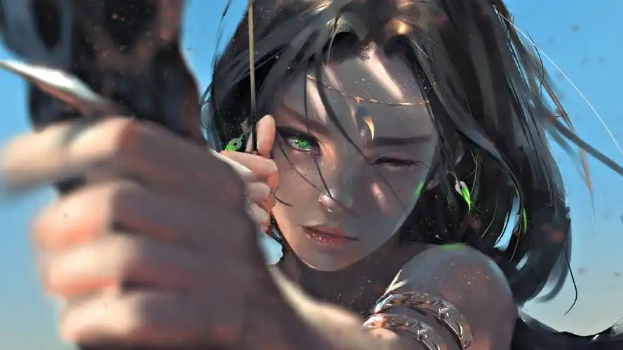 动漫 鬼刀 冰公主 动漫卡通壁纸(动漫静态壁纸) - 静态壁纸下载 - 元