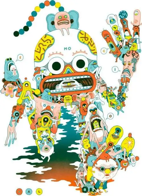 插画丨放荡不羁爱自由的插画师看看他的画有多奇特