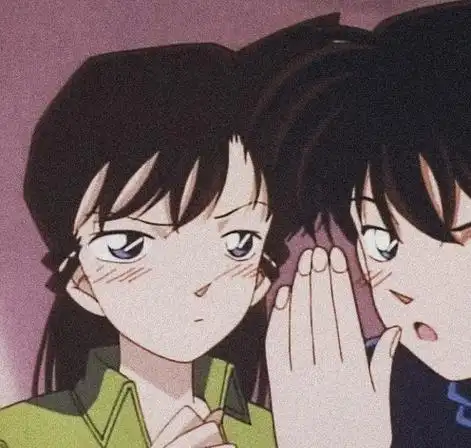 新一和小兰在说什么?