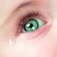 一只眼睛落泪唯美图片 伤感唯美眼睛落泪图片_微信头像图片大全