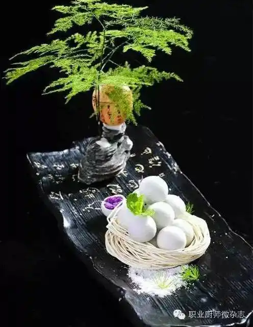 极具创意的中餐摆盘盘饰欣赏图