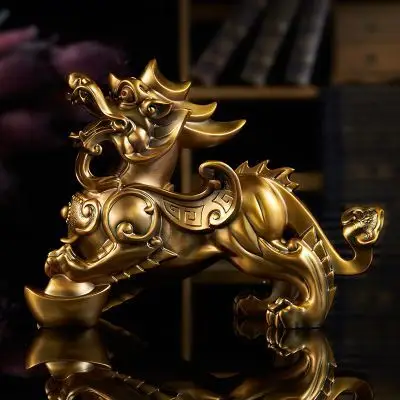 开光招财貔貅摆件 镇宅辟邪创意家居饰品 乔迁开业礼品办公室摆设