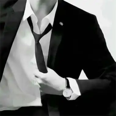 西装部位成熟男头像