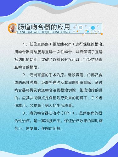 605海报印制海报展板素材271医院肠道吻合器的应用版面