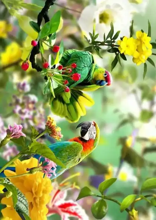 鸟语花香!美得心醉!