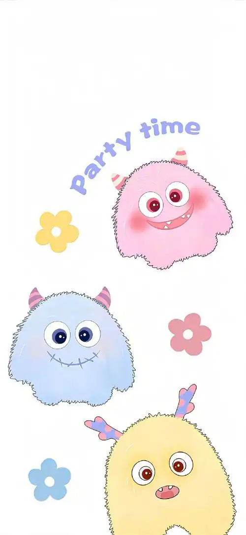 可爱小怪兽壁纸