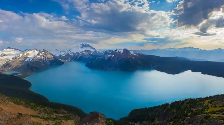唯美意境蓝色风景壁纸_每一天都有清新的感受