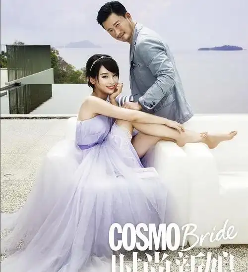 吴京谢楠5月大婚婚纱照首发浪漫海岛甜蜜相拥