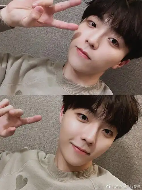 陈立农说希望这笑容能给你一点温暖##陈立农希望这笑容能给你业点