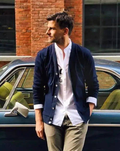 好看的造型是由内而外的展示,特别是成熟男性,造型的得体十分重要不能