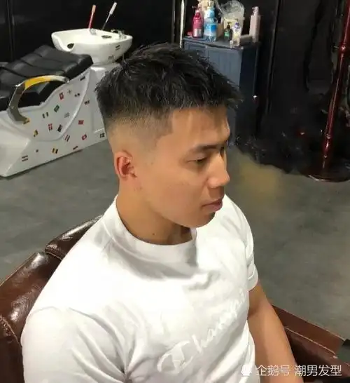 1,小飞机头发型