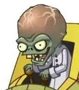 只有植物大战僵尸2中僵尸博士头部的图片