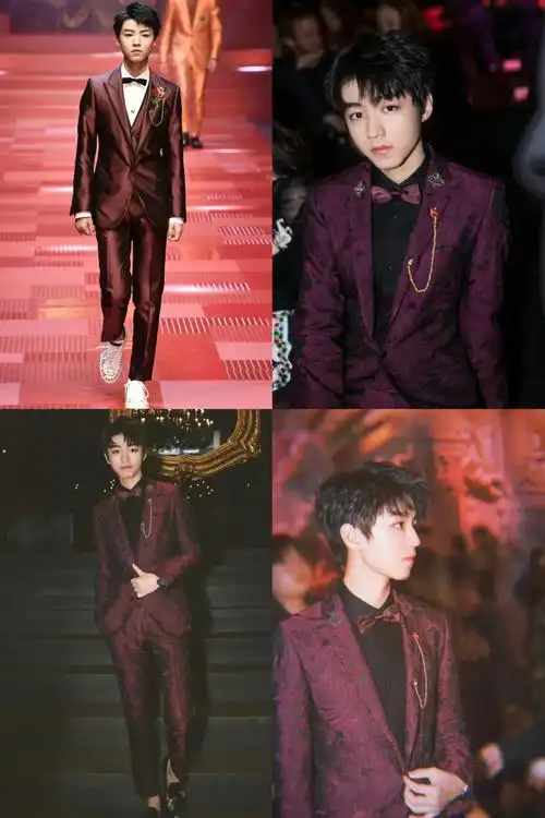 2017年17岁的 王俊凯 以最年轻的东方面孔享受在欧美秀场 - 抖音