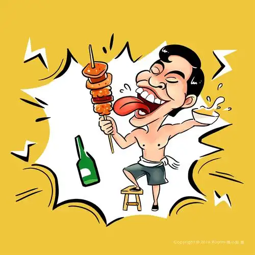 【老重庆】羊肉串灯箱插画