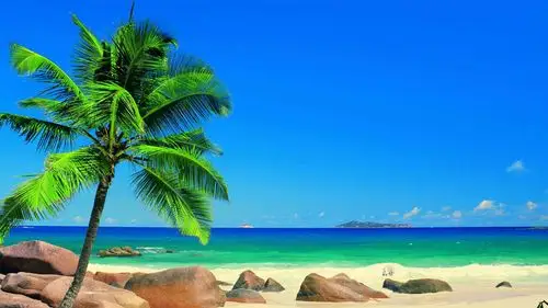 碧海蓝天,风景-回车桌面