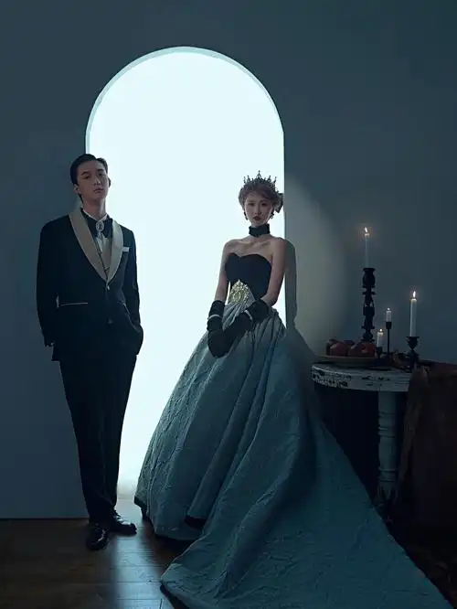 女明星的婚纱照来啦60一整个被惊艳住76