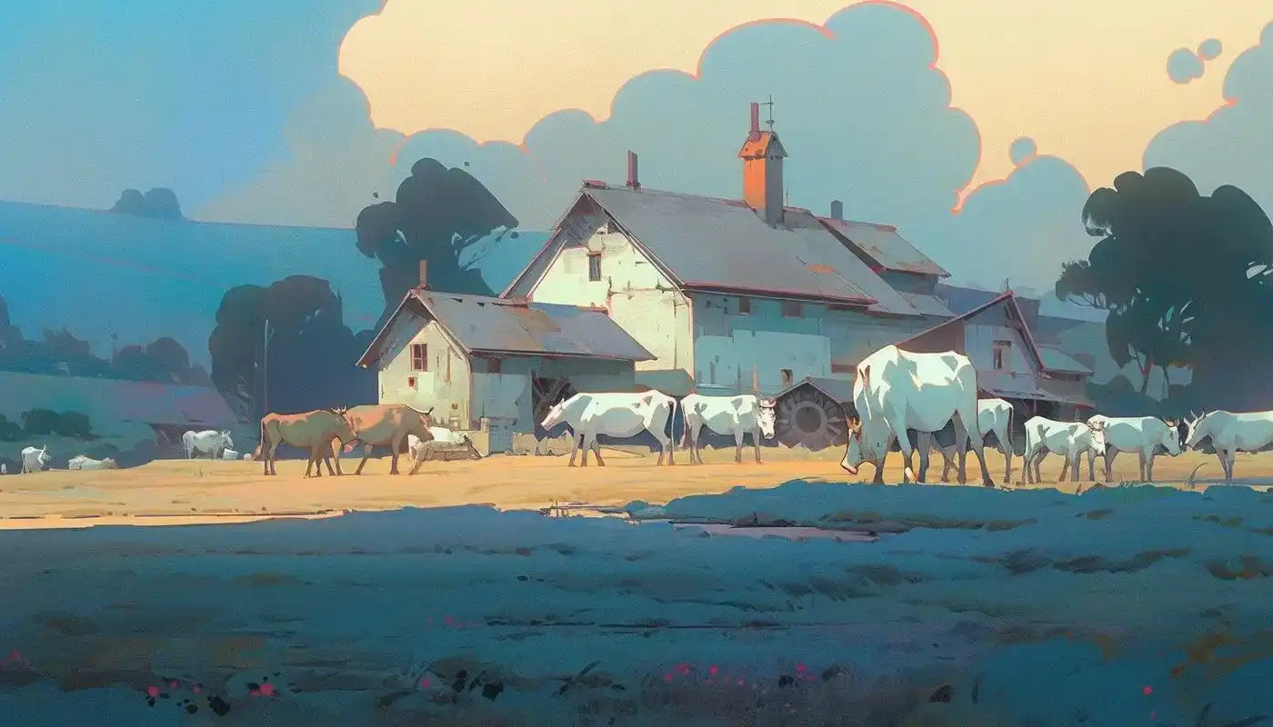 今日份蓝紫色灵感.#midjourney #我的插画作品集  - 抖音