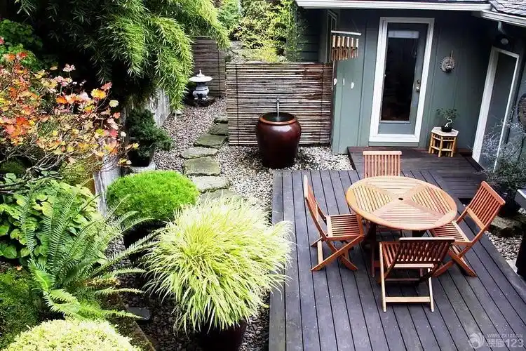 欧式超小户型别墅庭院装修设计图片_装信通网效果图