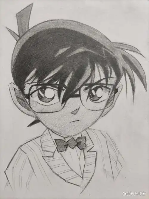 体验一把细致入微的素描漫画,让柯南带你探寻其中的奥秘