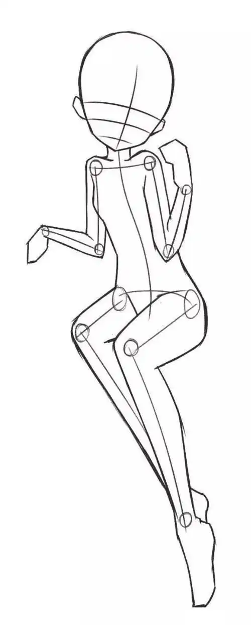 漫画少女立体绘画教程