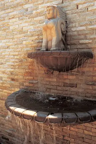 水景,雕塑,景墙