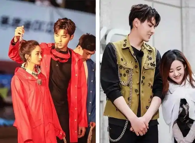 吴亦凡曾为赵丽颖写了首歌叫《想你》,并邀请她合唱.