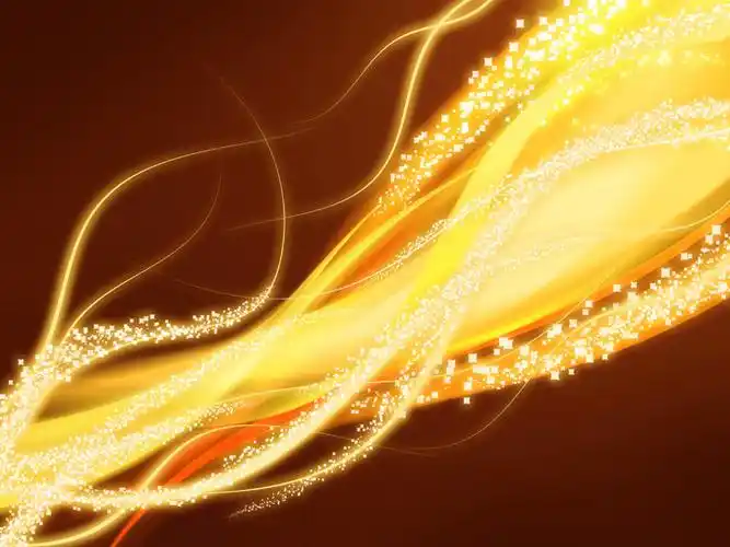 黄色璀璨火焰背景高清图片