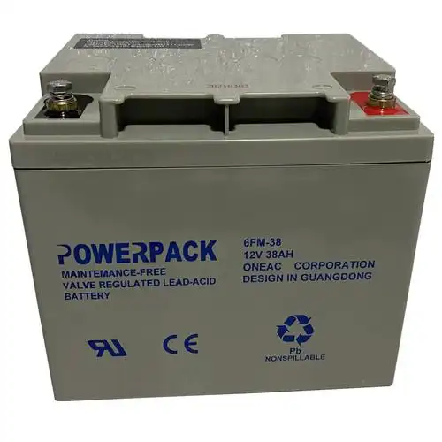 powerpack免维护铅酸蓄电池6fm100参数品质