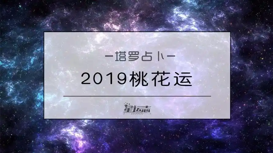 塔罗测试2019年你的桃花运如何