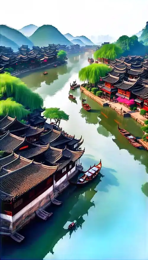 治愈系风景 #江南水乡美如画 #国风古韵 #原创视频 #梦 - 抖音