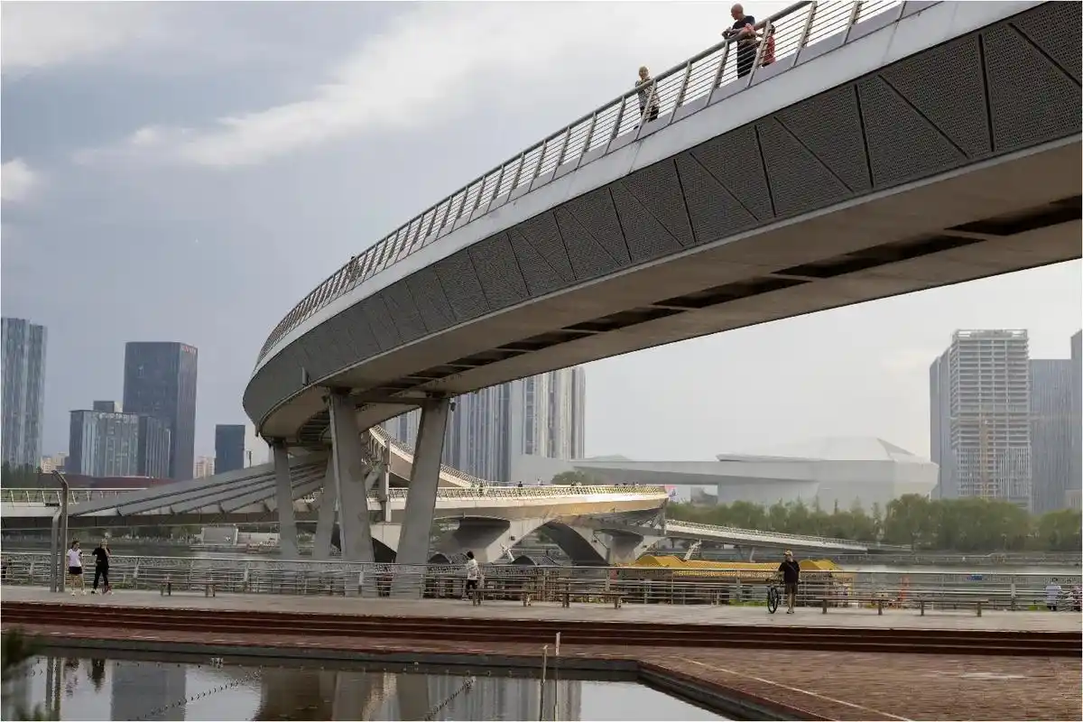 美丽的长风商务区