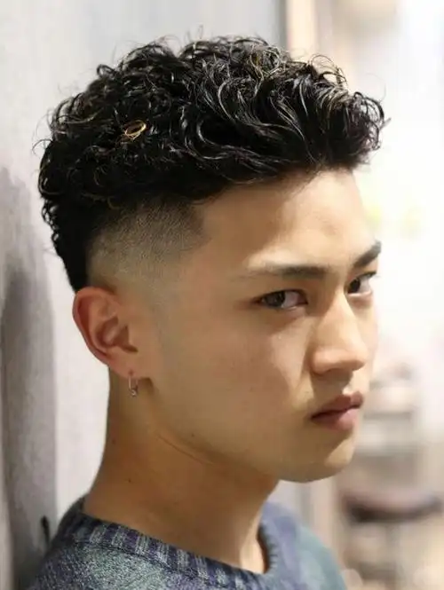 头发粗硬男士,发型这样剪就对了,帅气时尚真精神|脸型|烫发|纹理烫