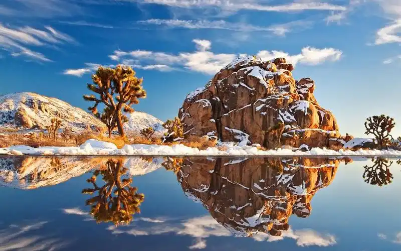 反射出的绝世美景