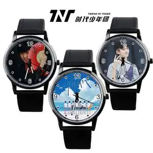 定制时代少年团周边马嘉祺小宋贺峻霖丁程鑫手表简约学生通用腕表