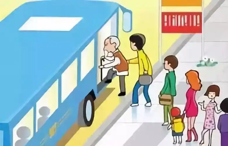 公交车是城市的移动风景线 更是展示城市文明程度的窗口 可以从中看出